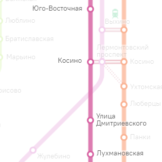 Линия метро Некрасовская