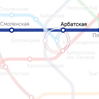 20-21 мая закрыт участок между станциями «Савеловская» и «Боровицкая» - схема объезда