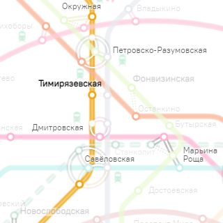 Линия метро Белорусско-Савёловский диаметр