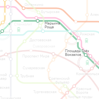 Линия метро Калужско-Нижегородский диаметр