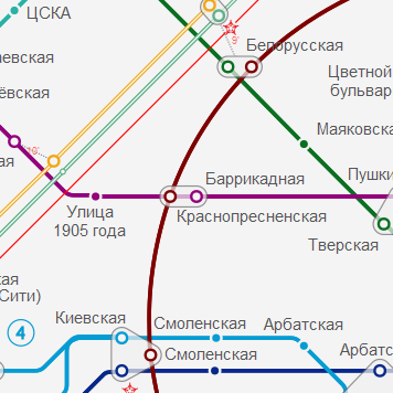 Станция метро Баррикадная