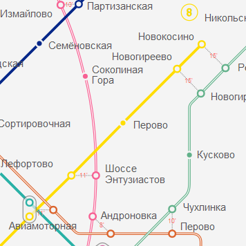 Станция метро Перово