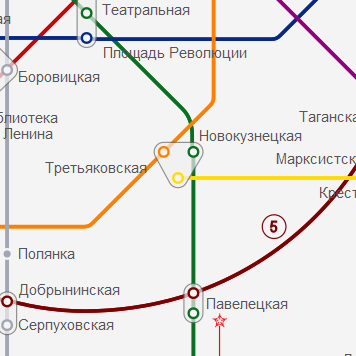 Станция метро Третьяковская