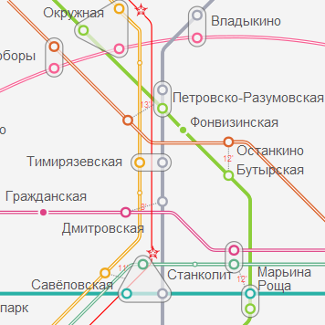 Станция метро Тимирязевская