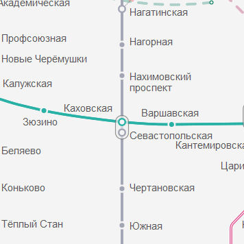 Станция метро Каховская