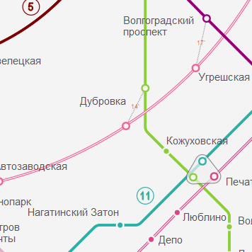 Станция метро Дубровка