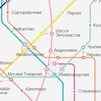 Станция метро Андроновка