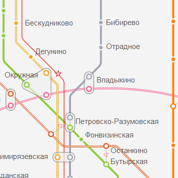 Станция метро Владыкино