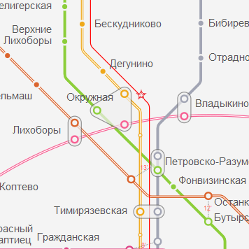 Станция метро Окружная