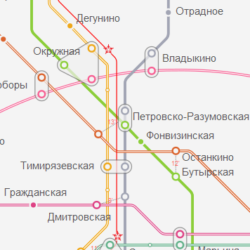Станция метро Петровско-Разумовская