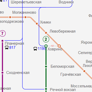 Станция метро «Ховрино»: описание, схема и перспективы