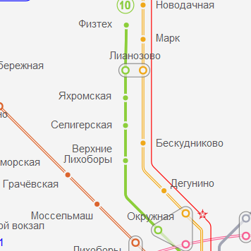 Станция метро Селигерская