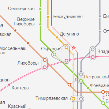 Станция метро Окружная
