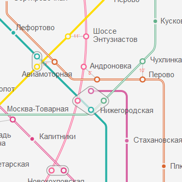Станция метро Нижегородская