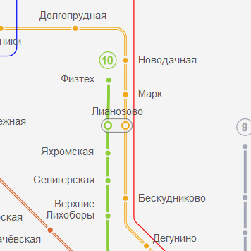 Станция метро Лианозово