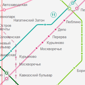 Станция метро Курьяново