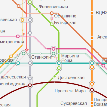 Станция метро Марьина Роща