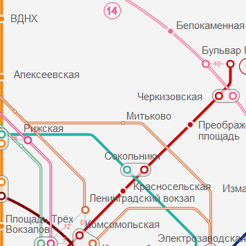 Станция метро Митьково