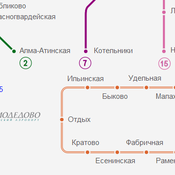 Станция метро Ильинская
