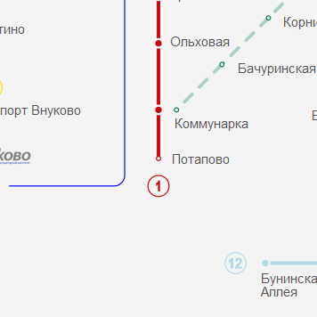 Станция метро Потапово