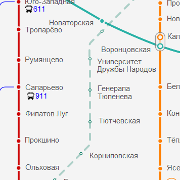 Станция метро Генерала Тюленева