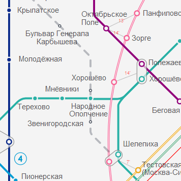 Станция метро Народное Ополчение