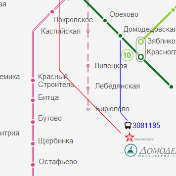 Станция метро Лебедянская