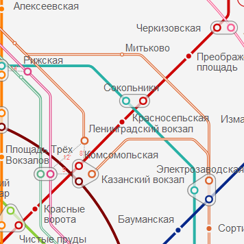 Станция метро Красносельская