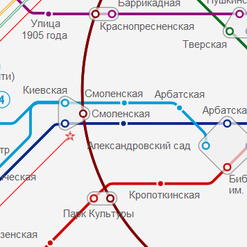 Станция метро Смоленская