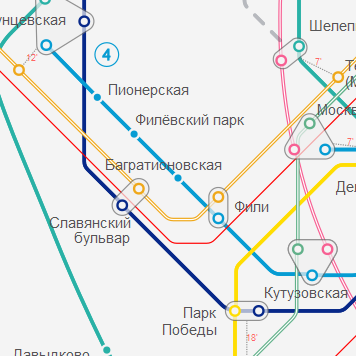 Станция метро Багратионовская