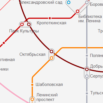 Метро октябрьская карта метро