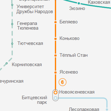 Станция метро Теплый стан