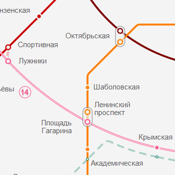 Станция метро Шаболовская